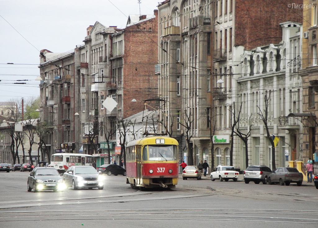 Harkiva, Tatra T3SU (2-door) № 337 Harkiva, Tatra T3SU (2-door) № 337