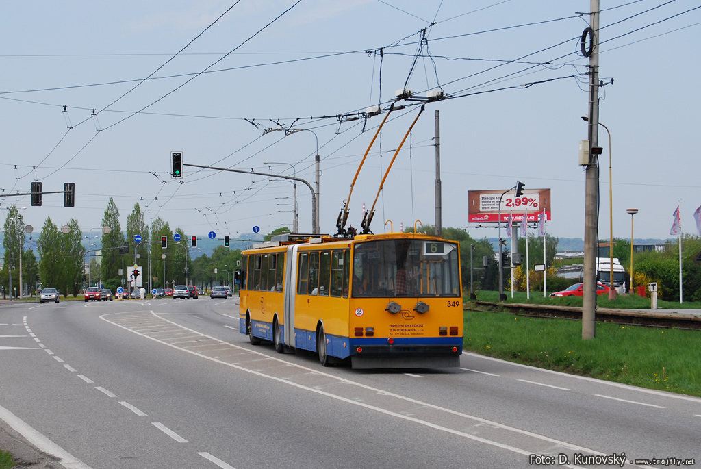 Злин, Škoda 15Tr13/6M № 349