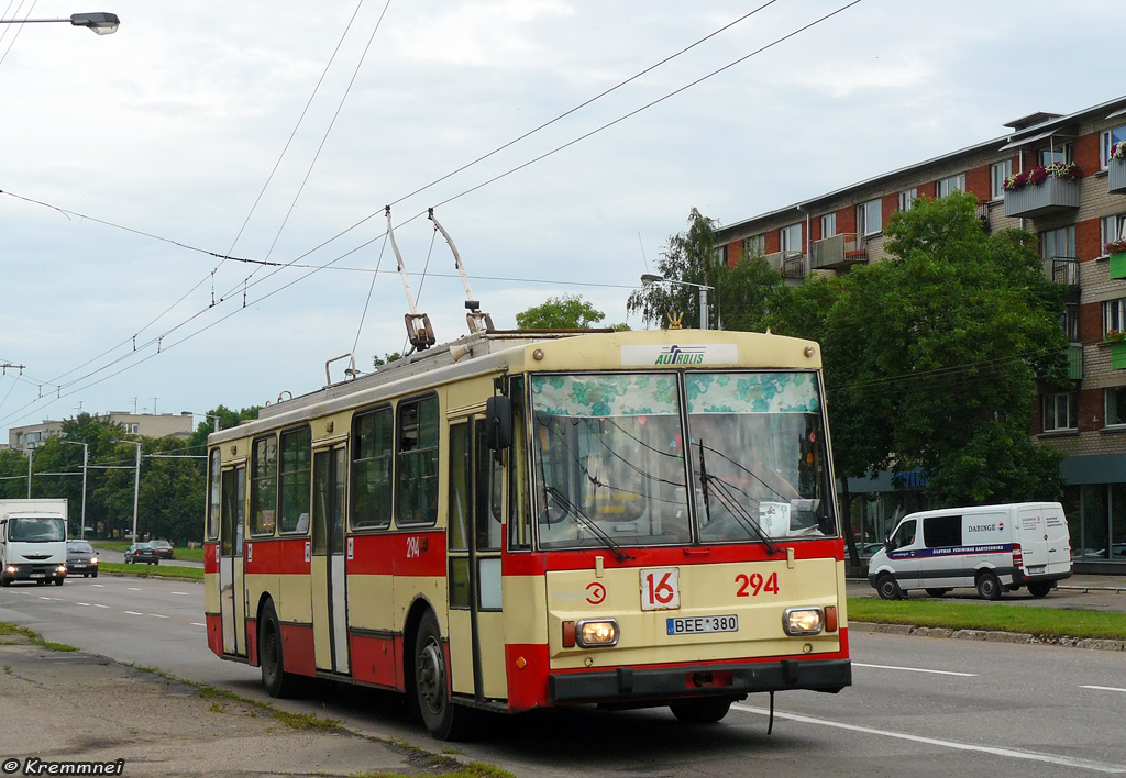 Каунас, Škoda 14Tr02/6 № 294