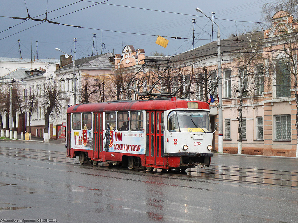 Тула, Tatra T3SU № 208