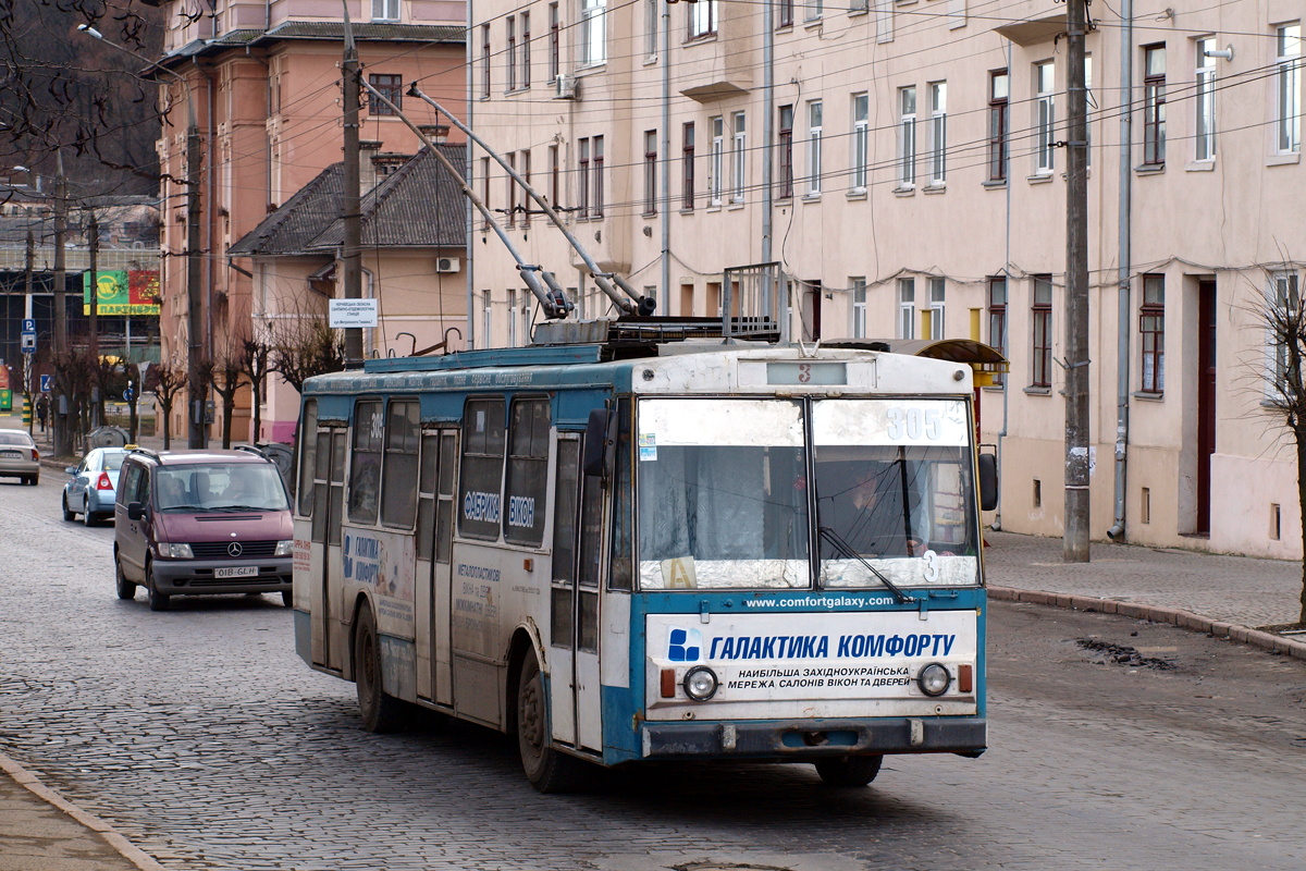 Черновцы, Škoda 14Tr89/6 № 305
