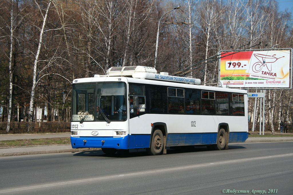 Уфа, БТЗ-52767Р № 1012