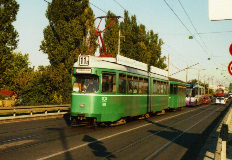 Belgrad, Duewag GT6 Nr 614