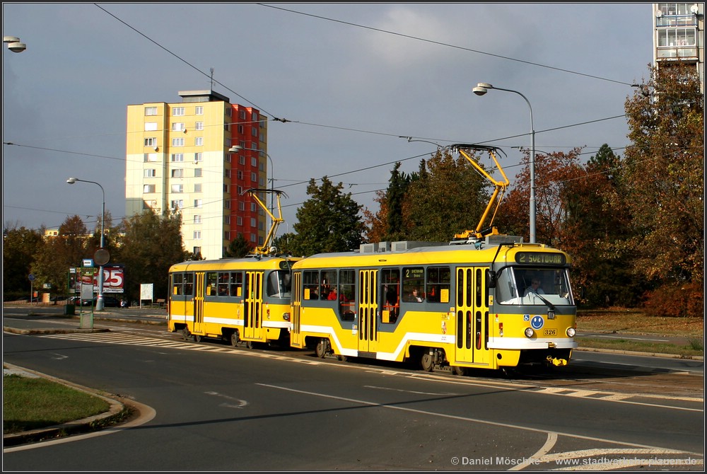 Пльзень, Tatra T3R.PLF № 326