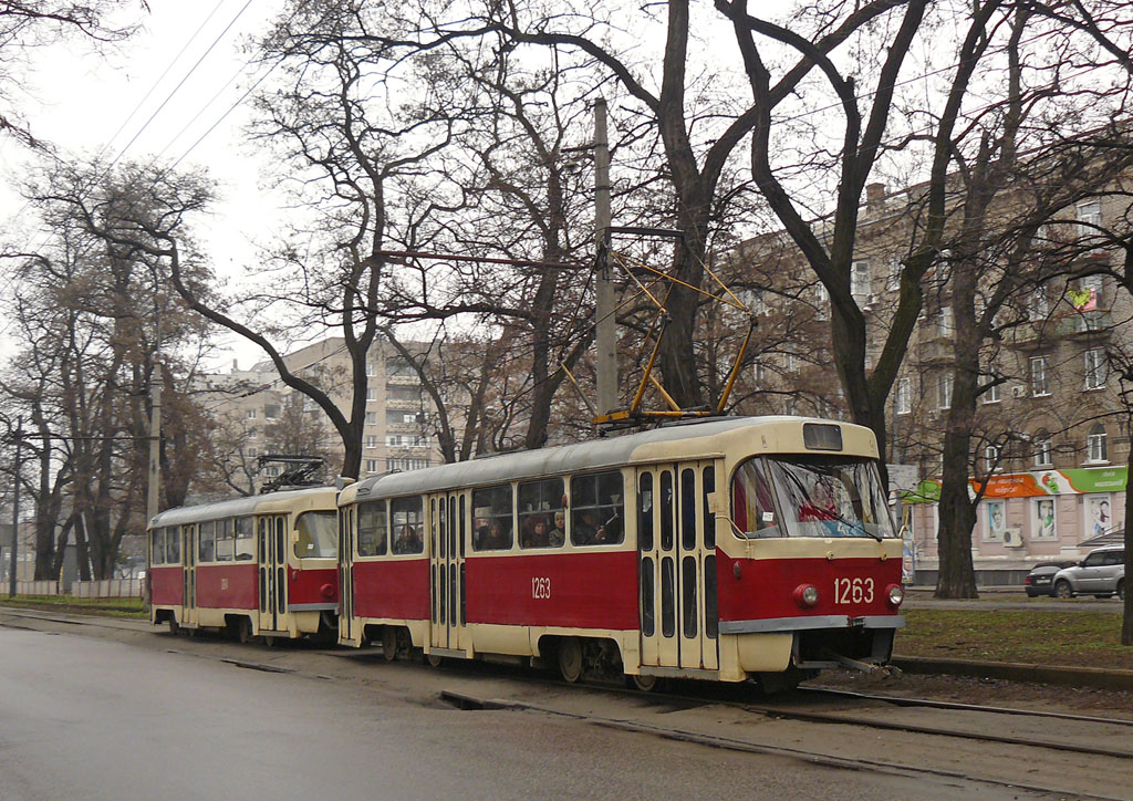 Днепр, Tatra T3SU № 1263