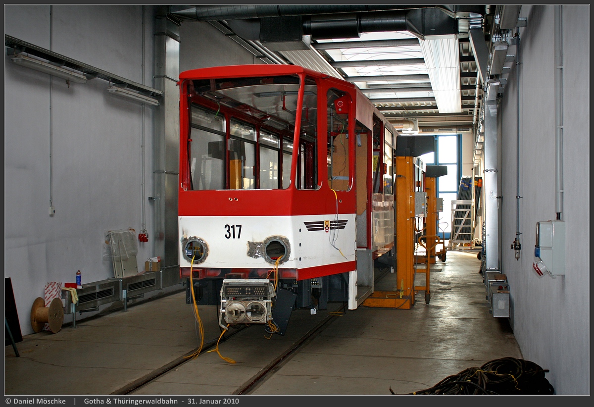 Гота, Tatra KT4D № 317