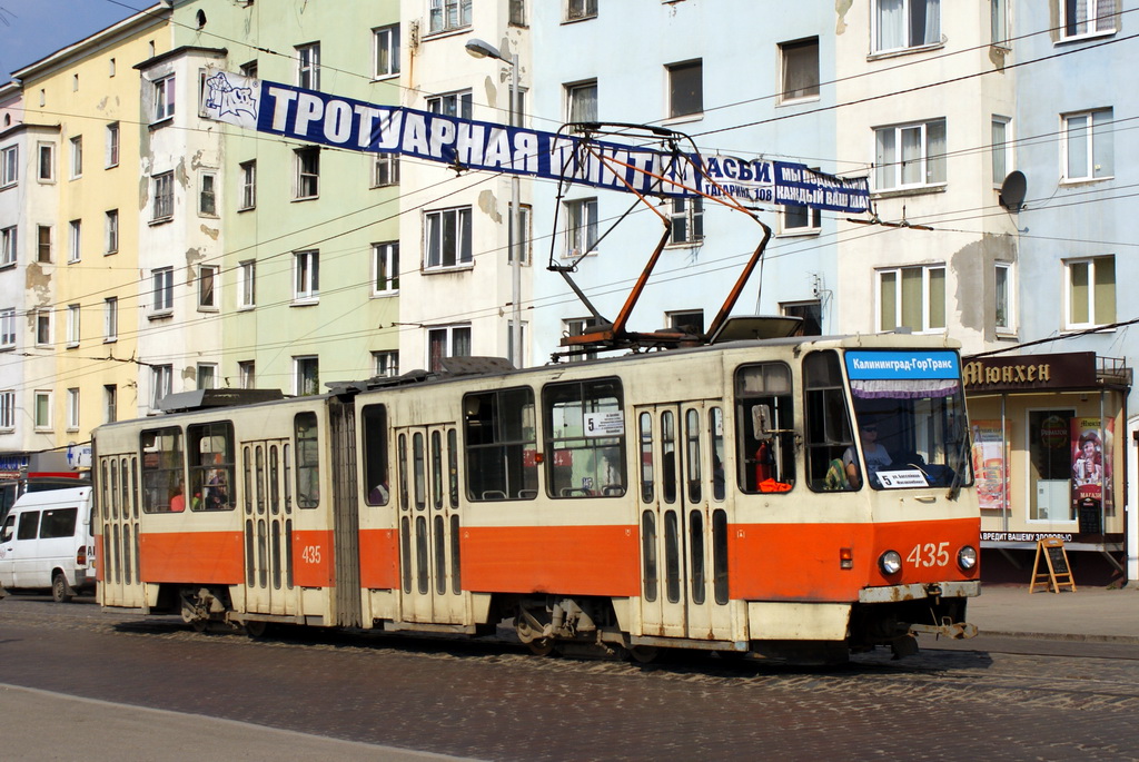 Калининград, Tatra KT4SU № 435