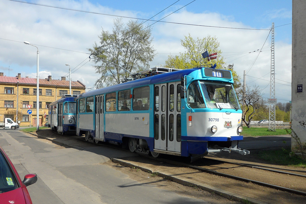 Рига, Tatra T3A № 30798