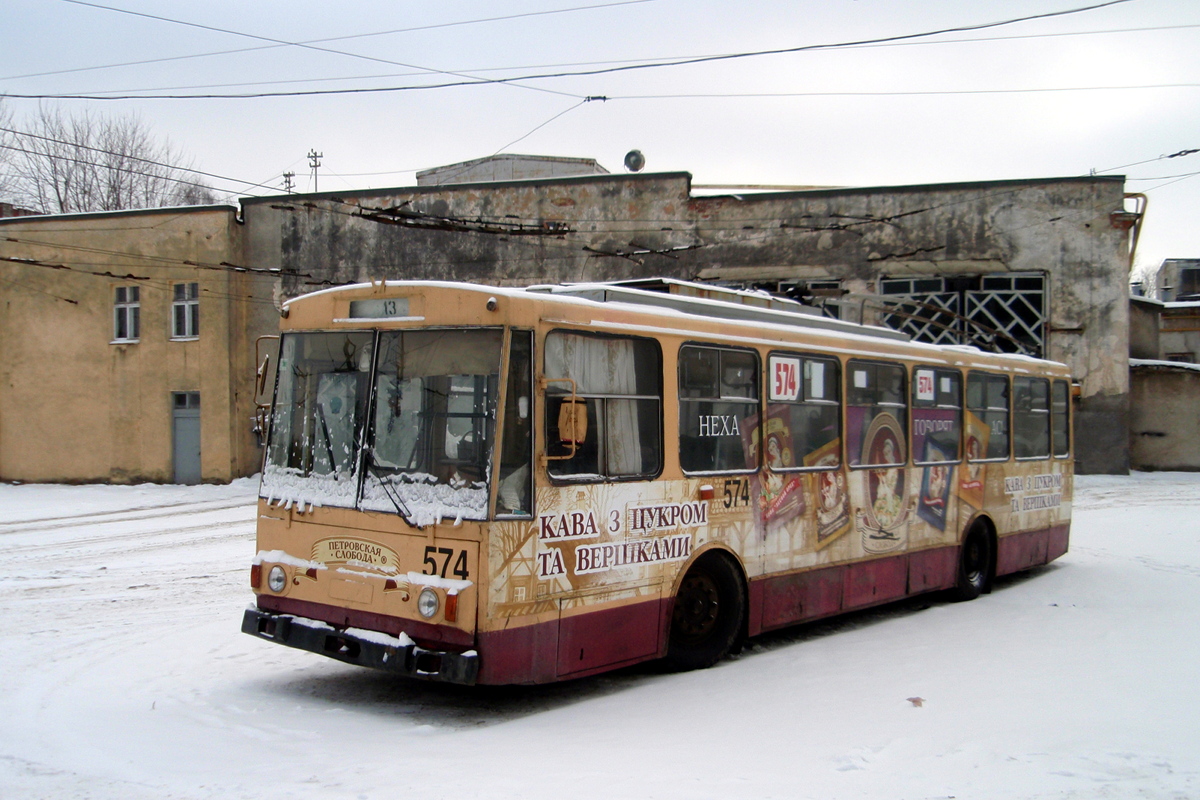 Львов, Škoda 14Tr11/6 № 574