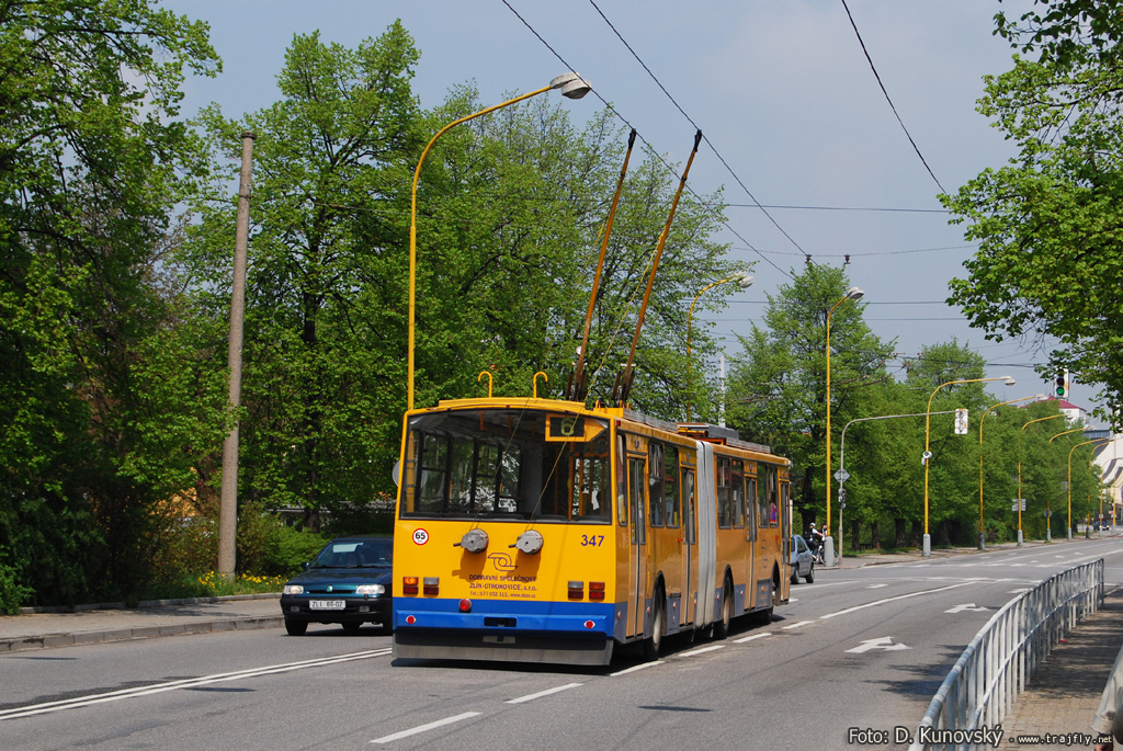 Zlín, Škoda 15Tr13/6M № 347