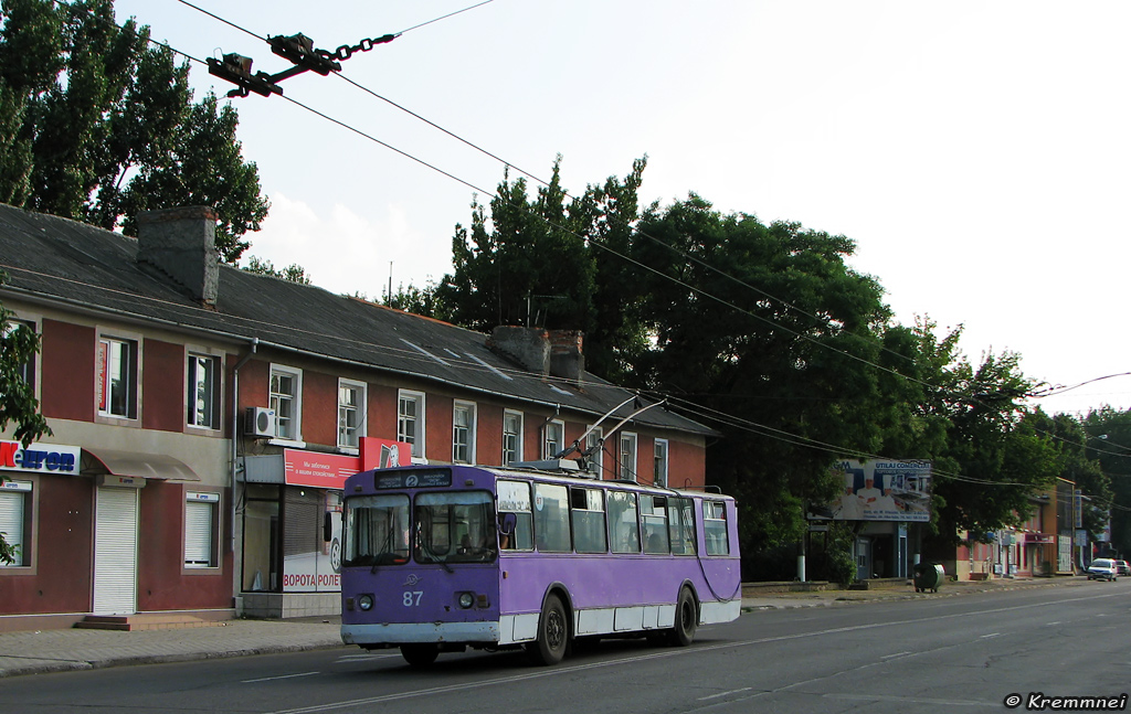 Бельцы, ЗиУ-682В № 87