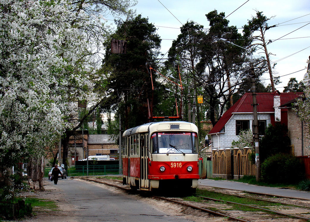 Киев, Tatra T3P № 5916