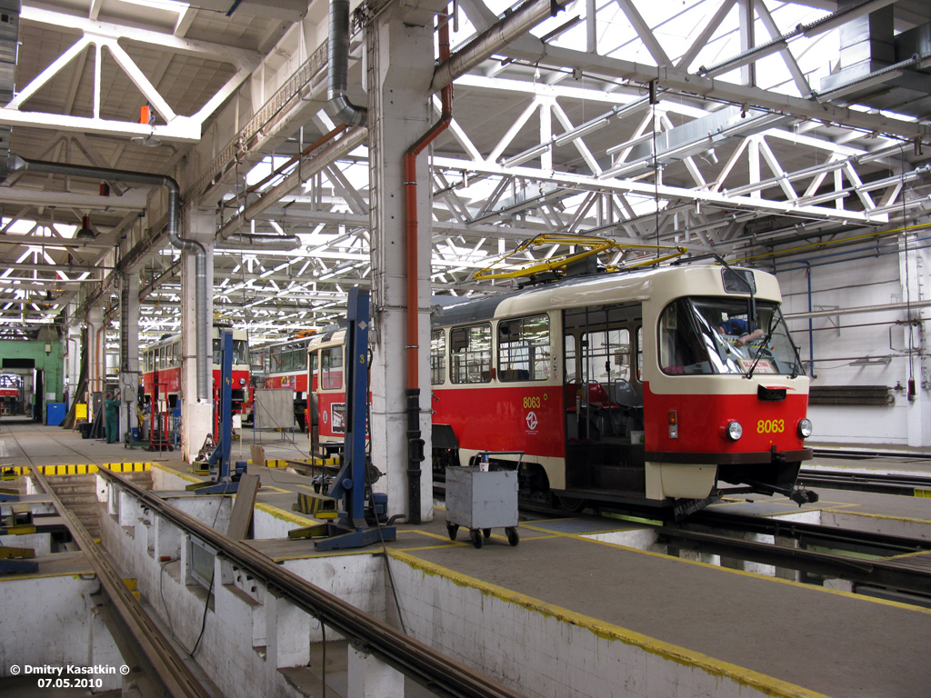 Прага, Tatra T3M2-DVC № 8063 Прага, Tatra T3M2-DVC № 8063