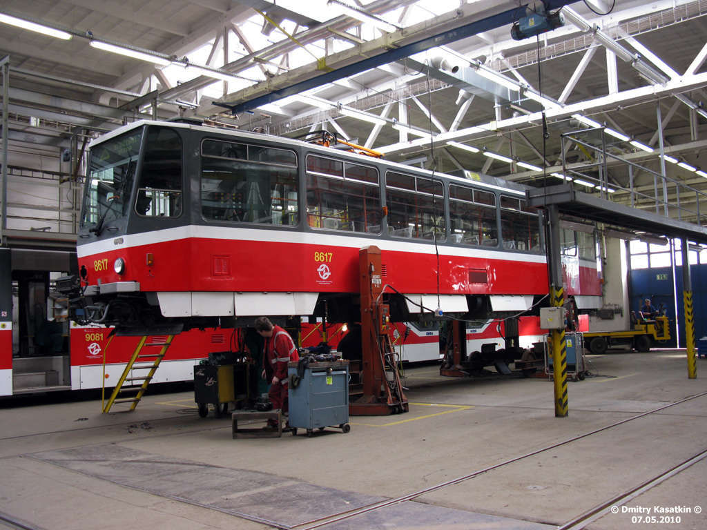 Прага, Tatra T6A5 № 8617 Прага, Tatra T6A5 № 8617
