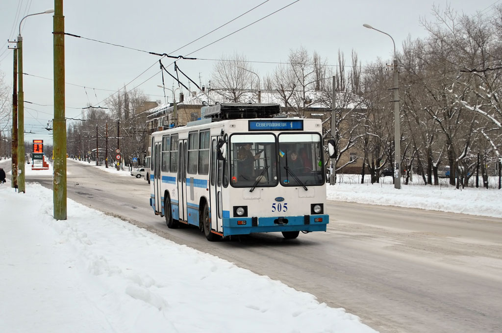 Северодонецк, ЮМЗ Т2 № 505 Северодонецк, ЮМЗ Т2 № 505