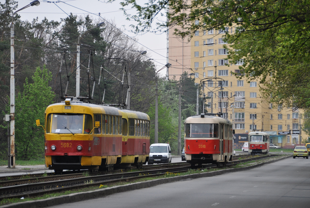 Киев, Tatra T3SU № 5682