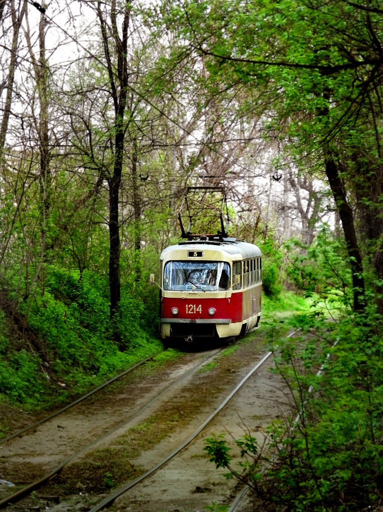 Днепр, Tatra T3SU № 1214