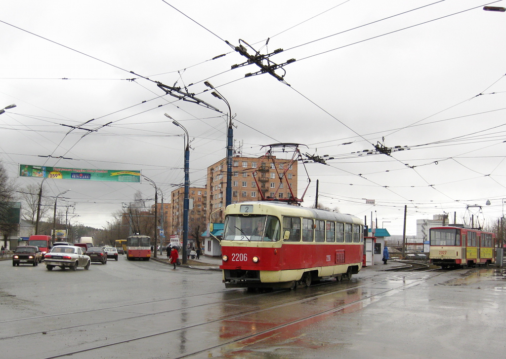 Ижевск, Tatra T3SU № 2206