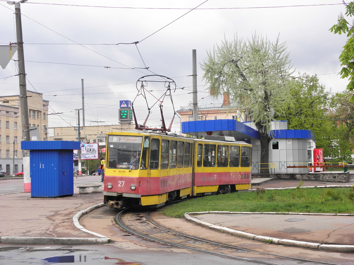 Житомир, Tatra KT4SU № 27