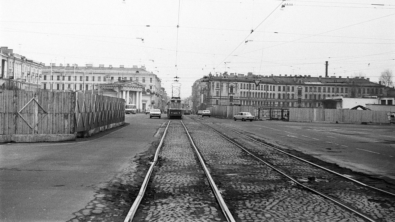 Saint-Pétersbourg — Historic tramway photos