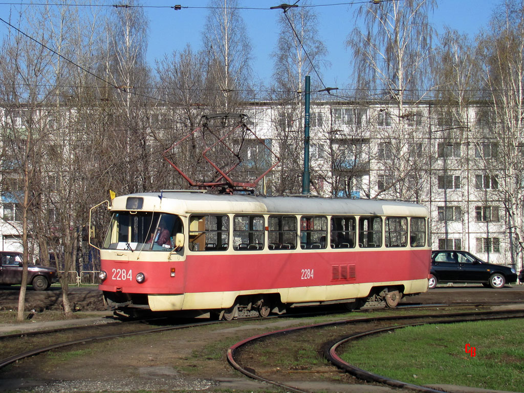 Ижевск, Tatra T3SU (двухдверная) № 2284
