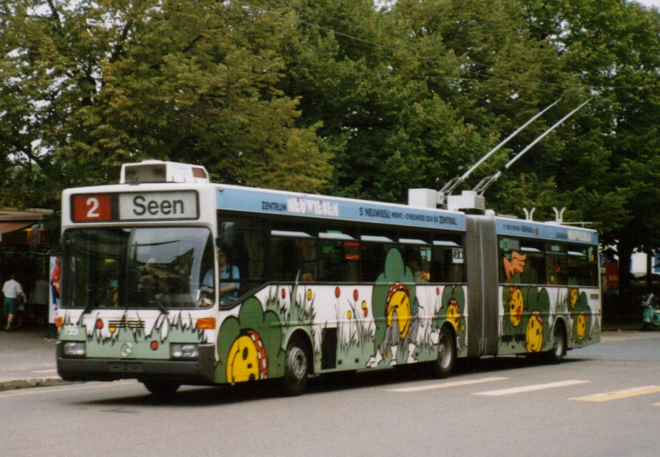 Винтертур, Mercedes-Benz O405GTZ № 155