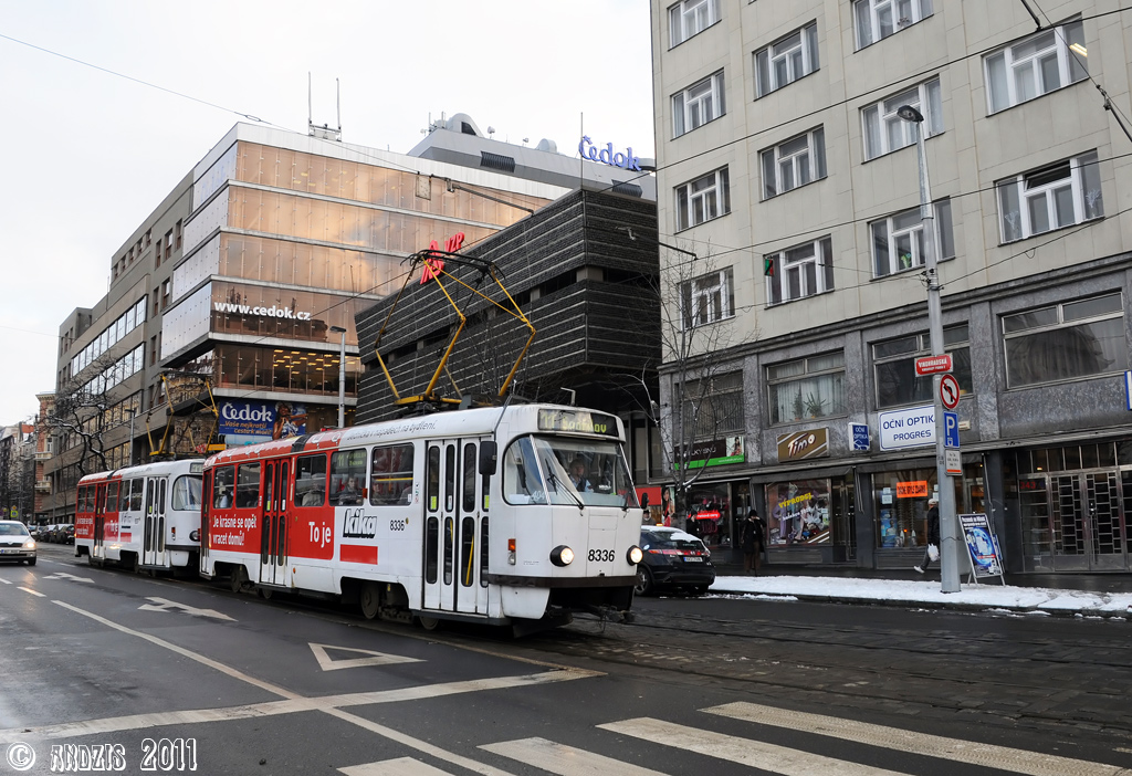 Прага, Tatra T3R.P № 8336