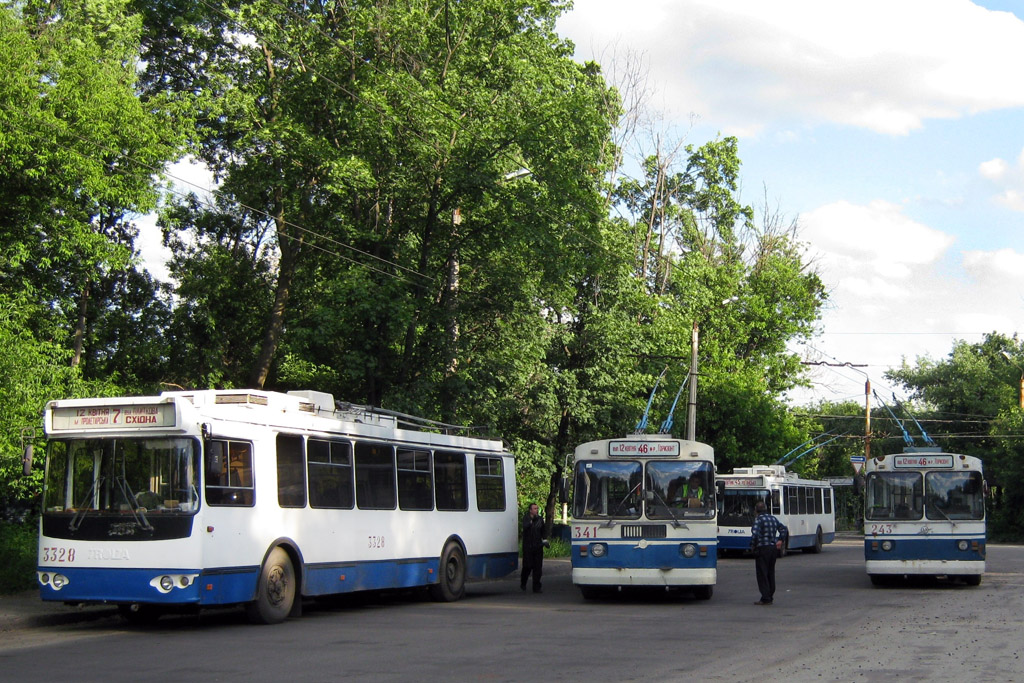 Charków, ZiU-682G-016.02 Nr 3328; Charków — Route terminals Charków, ZiU-682G-016.02 Nr 3328; Charków — Route terminals