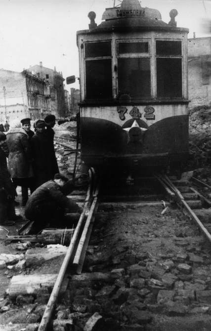 Киев, Двухосный моторный MAN № 742; Киев — Исторические фотографии