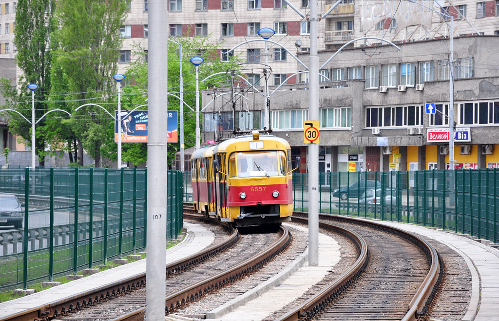 Киев, Tatra T3SU № 5557