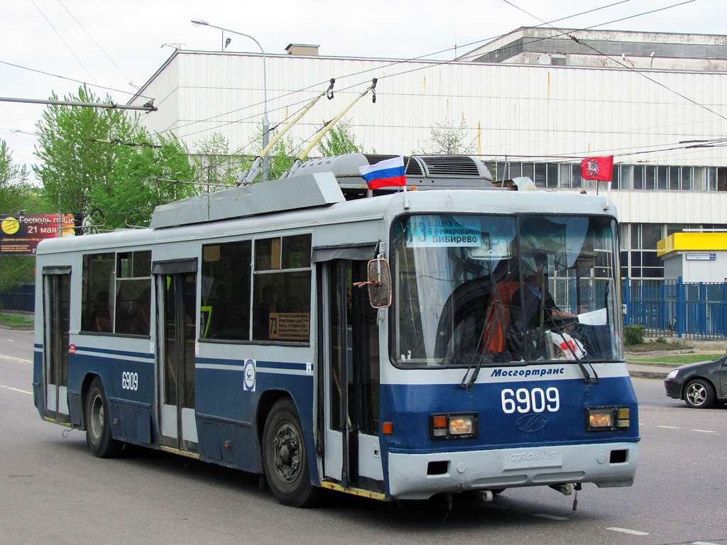 Москва, БТЗ-52761Р № 6909