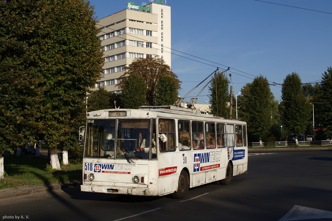 Львов, Škoda 14Tr02/6 № 518