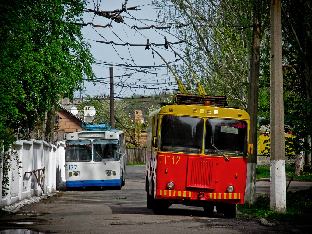 Донецьк, ЗиУ-682В-013 [В0В] № 2177; Донецьк, КТГ-1 № ТГ-17