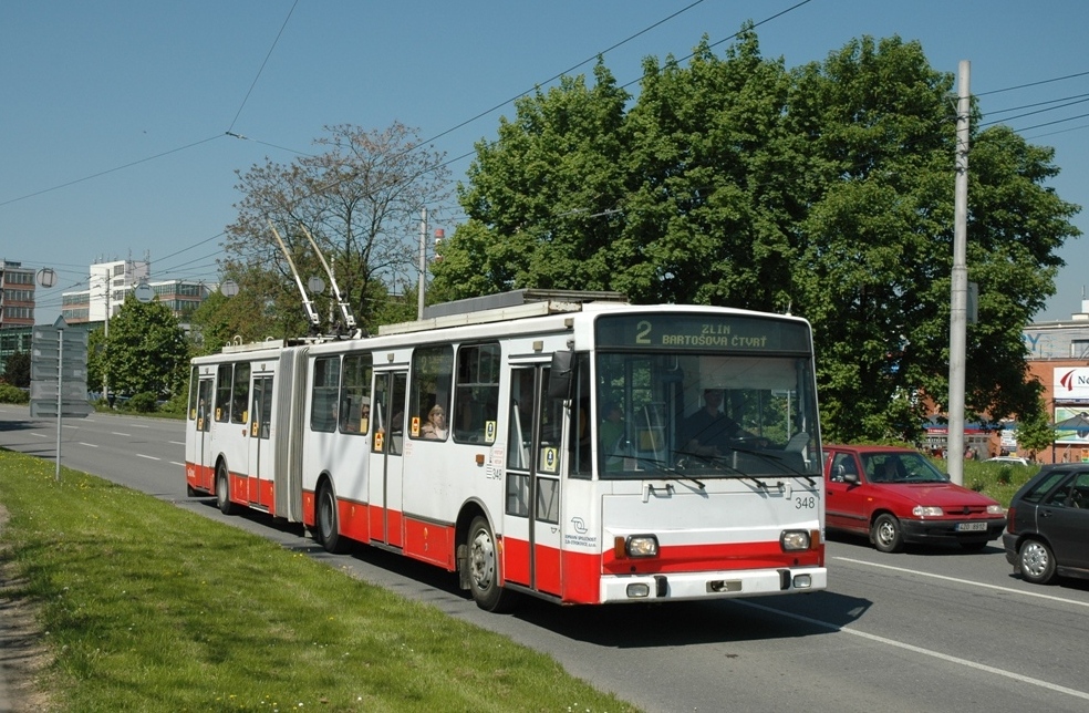 Злин, Škoda 15Tr13/6M № 348