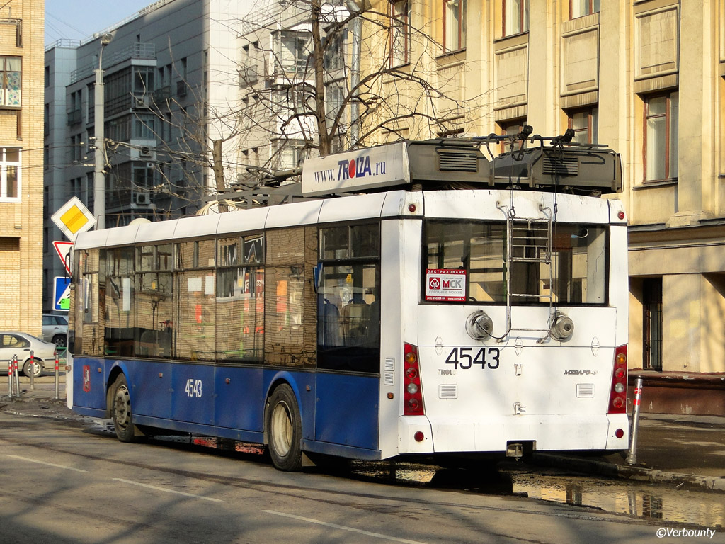 Москва, Тролза-5265.00 «Мегаполис» № 4543