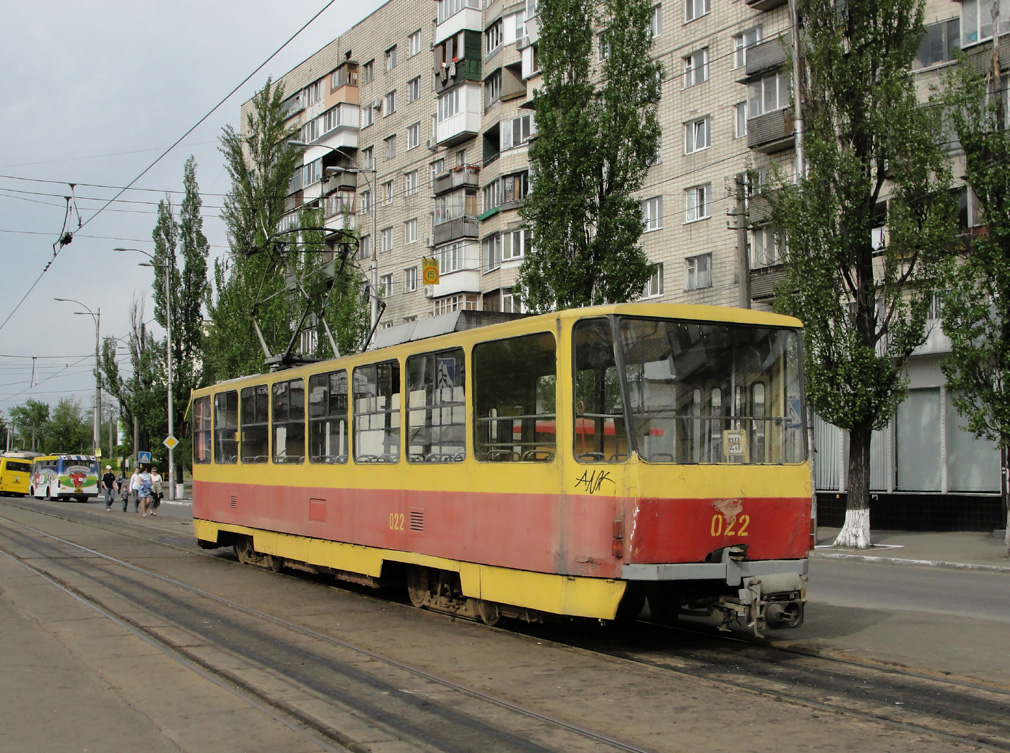 Киев, Tatra T6B5SU № 022