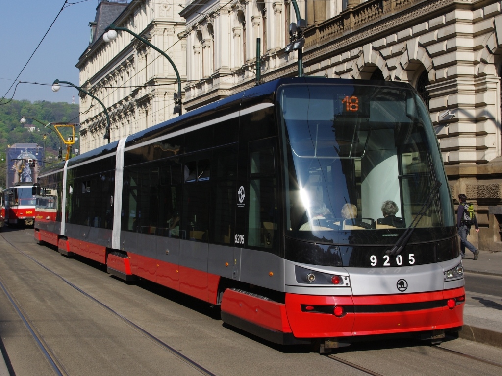Прага, Škoda 15T1 ForCity Alfa Praha № 9205