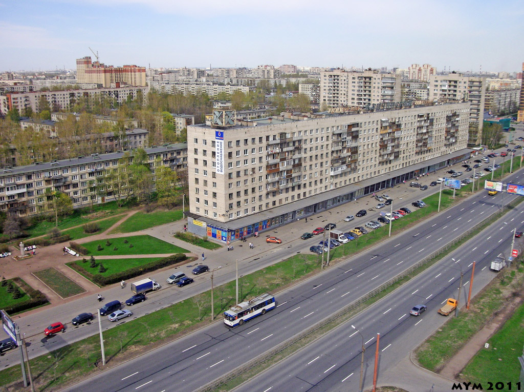 Saint-Petersburg — Trolleybus lines and infrastructure