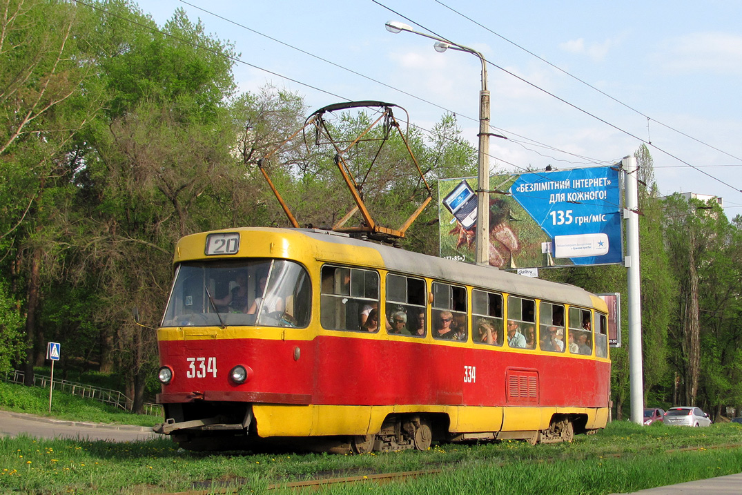 Charkov, Tatra T3SU č. 334