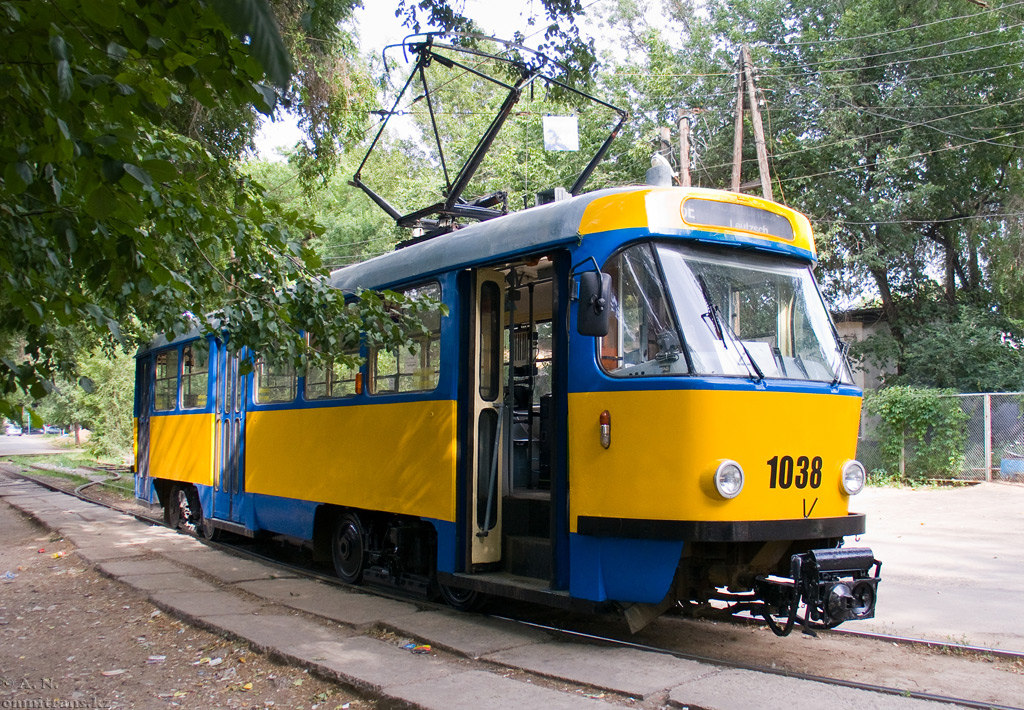 Алматы, Tatra T4D № 1038