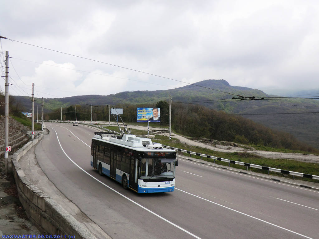 Krymo troleibusai, Bogdan T70115 nr. 4403