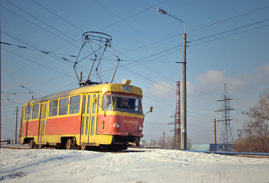 Киев, Tatra T3SU № 5990