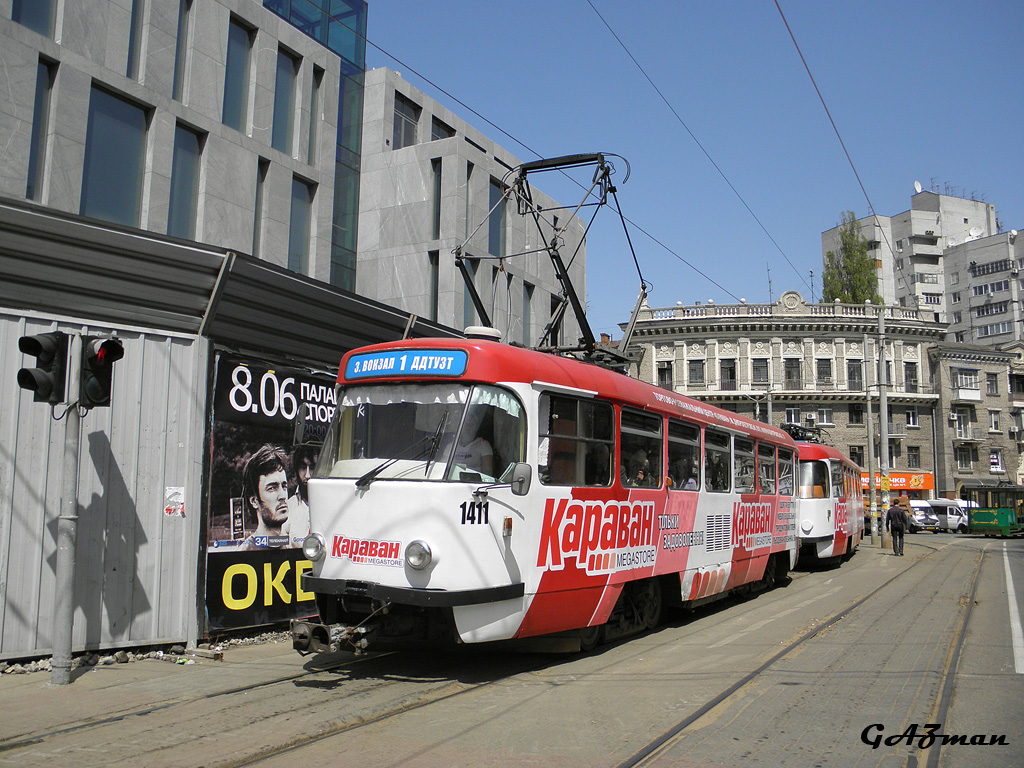 Днепр, Tatra T3DC1 № 1411