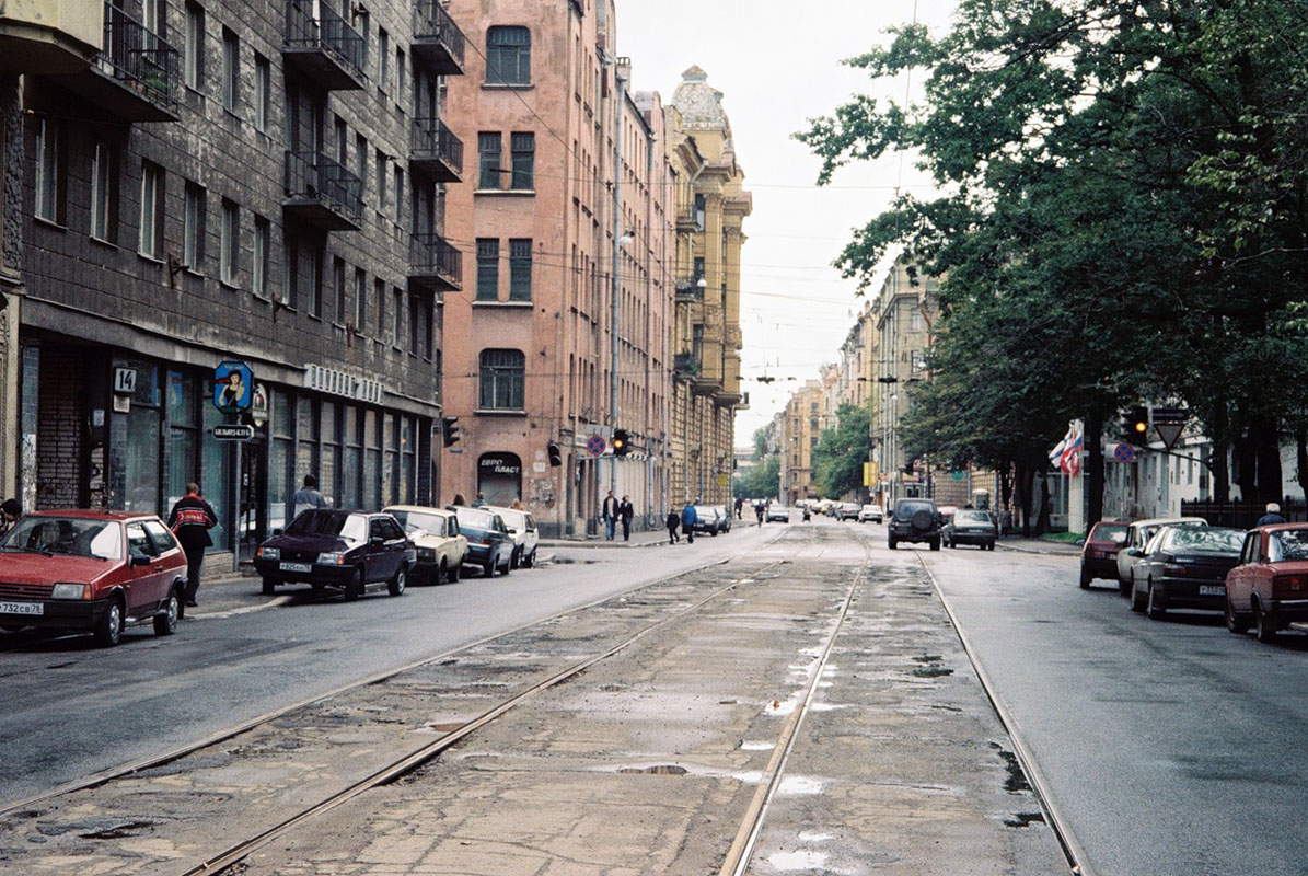 Saint-Petersburg — Tram lines and infrastructure
