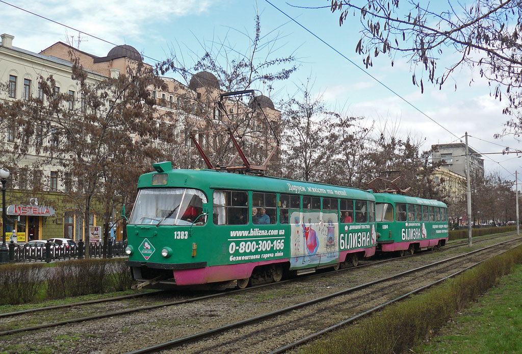 Днепр, Tatra T3R.P № 1383
