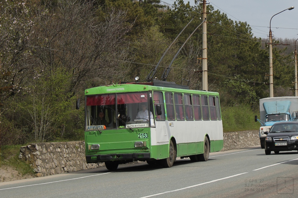 Krimski trolejbus, Škoda 14Tr11/6 Br. 2153