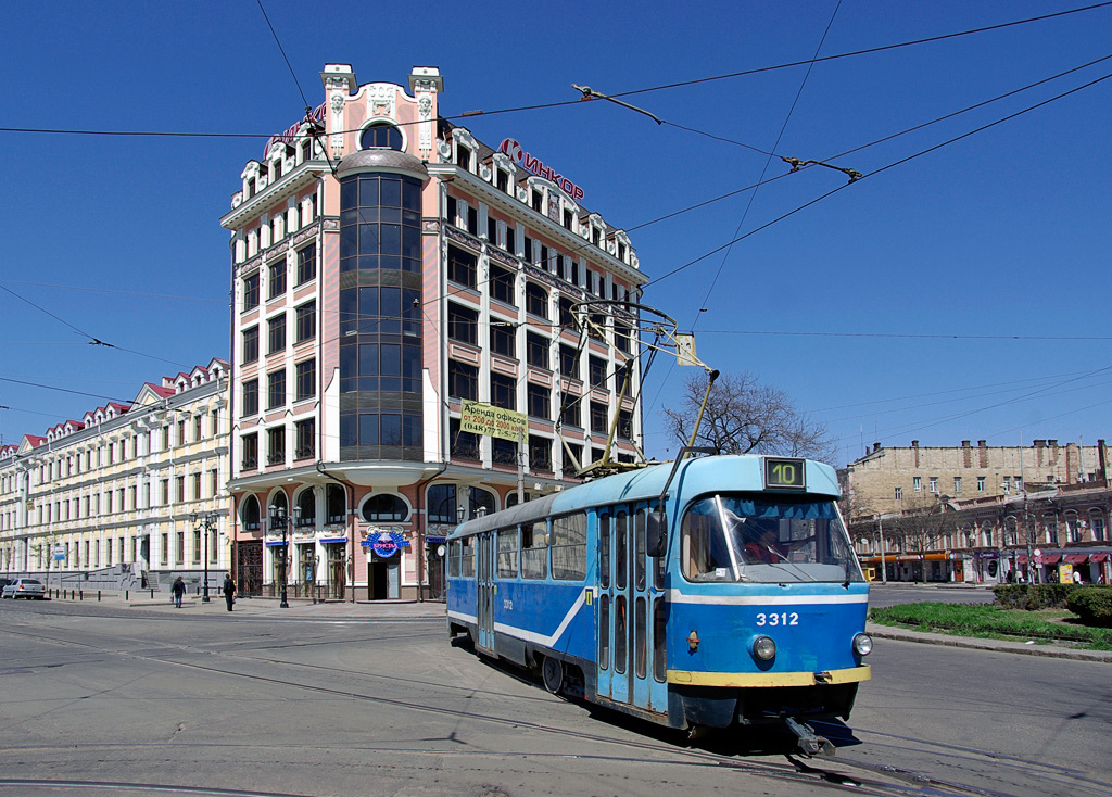 Odesa, Tatra T3R.P nr. 3312; Odesa — Terminals and Loops