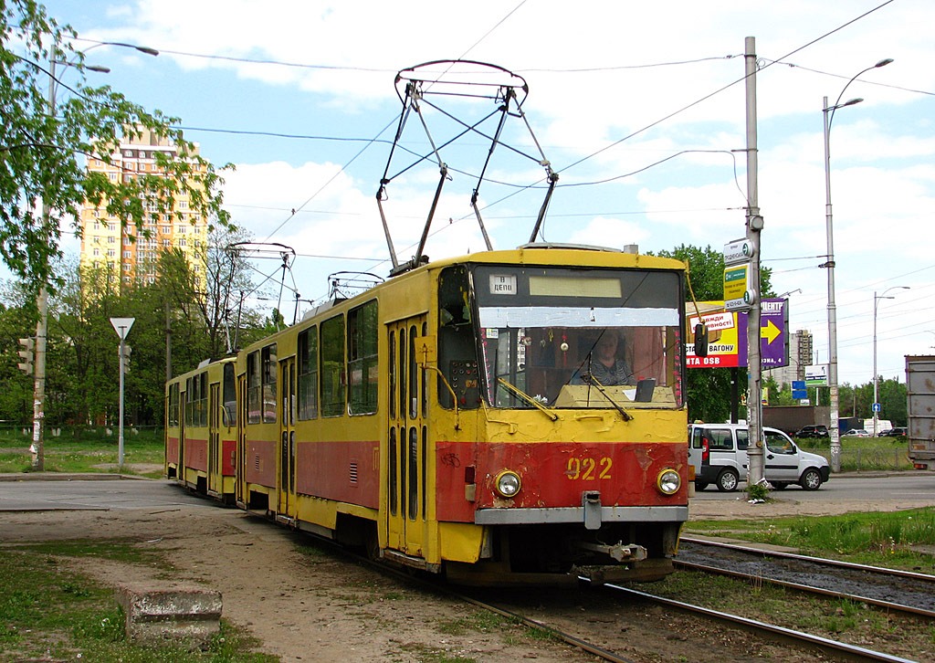 Киев, Tatra T6B5SU № 022