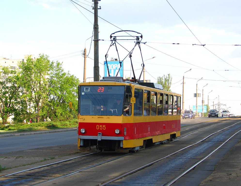 Киев, Tatra T6B5SU № 055