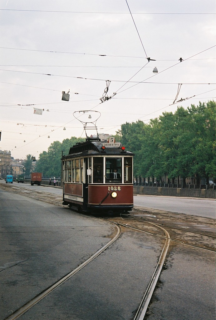 Санкт-Петербург, Двухосный моторный вагон № 1028